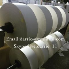 self adhesive label material very thin and very hard to be removed destructible warranty label use