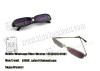 Plastic Purple Perspective Glasses For Gambling Props / Poker Cheat