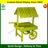 Wooden Vendor Cart Planter