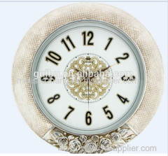 2015 Fashion Analog Metal Wall Clock