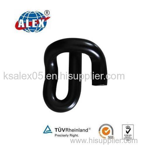 Black Treated Rail Clip for E Type Railway Fastening System