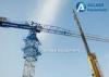 6 Tons Lifting Heavy Equipment FlatTop Tower Crane PT5510 With Top Slewing