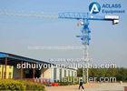 Construction Lift Equipment Flat Top Tower Crane 6 Ton 55 Meters Jib
