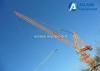 QTD300 Luffing Jib Tower Crane With LVF Variable Frequency Hoist Mechanism