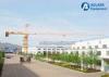 High Efficiency 6 Tons Base Travelling Tower Crane With Ballast Type Foundation