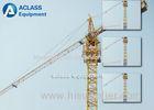 24.9kw Power Capacity Hammerhead Tower Crane With Double Slewing Motor