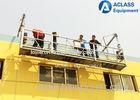 Steel Wire Suspended Working Platform With Steel Hot Galvanized Alloy 8-10 m/min