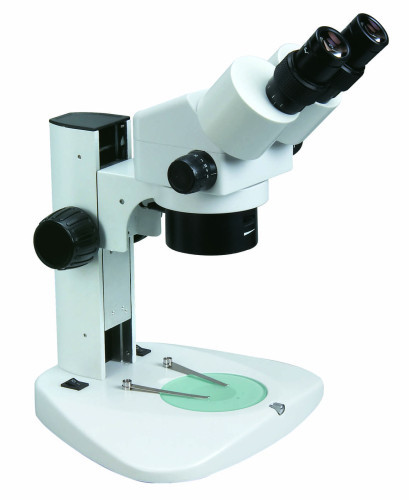 Huaguang 7.5X-50X binocular zoom stereo microscope with built-in 30pcs LED Ring Light