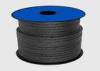 Black Teflon PTFE Packing For Sealing Material / Graphite Gland Packing Rope