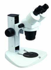 Binocular Zoom Stereo Microscope for Industrial Use with Knob to adjust magnification