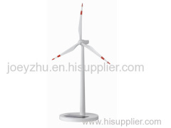 White painting Plastic Injection Solar Wind Turbine Model