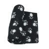 Softable Black color with paw print Pet Mats