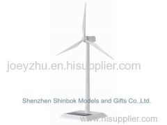 Zinc alloy and ABS plastic blades Solar Wind powered model