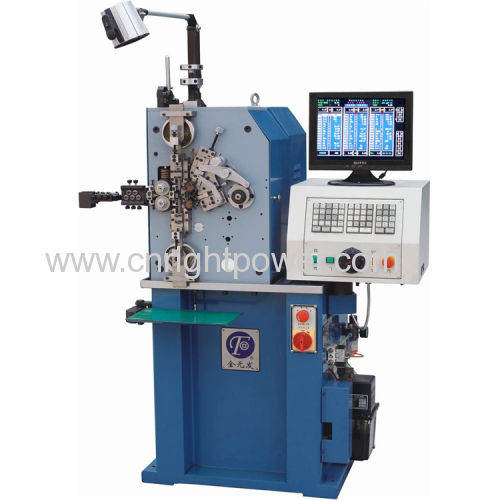 0.12-1.0mm full-function computer spring coiling machine