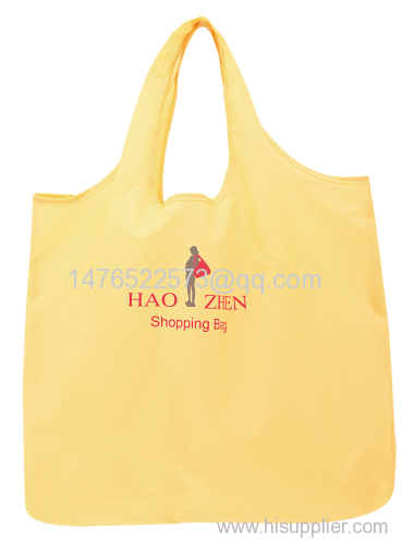 2015 fashion polyester foldable shopping bag for gift