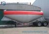 2 Axis V Shape 30m3 Cement Powder Trailer Container Semi Trailer