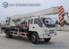 White 4X2 Foton Contruction Crane Mounted Truck 4 Ton With Euro 4 Emission Standard