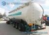 Aluminum Lifting 70m3 Dry Bulk Tank Trailer 3 Axle Semi Trailer
