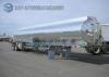 High Capacity DOT Ellipse Two Axle Oil Tank Trailer 35000L Without Painting