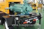 Trailer mounted fire fighting diesel engine pump for municipal emergency situation