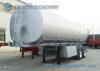 Mechanical / Pneumatic 35m3 Oil Tank Trailer Tandem Axle Trailer