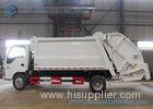 Isuzu 5 Speed Two Axle Garbage Trucks / Vehicle Single Row 130 Hp