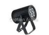 Black 3 IN 1 LED 4x9W Par Lamp LED Stage Lighting Fixtures With Cooling Fan