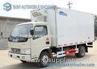 Colored Dongfeng 3T / 5T Refrigerated Box Truck 4x2 10m3-14m3