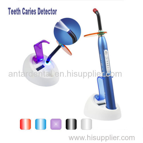 Caries detector & LED Curing light one machine with two different function