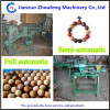 Fully automatic wood bead making machine for making wooden bead cushion