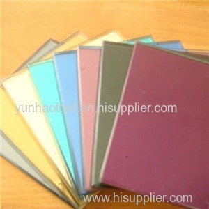 Colored Float Glass Pieces Grey