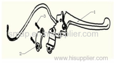 FIGURE 4 Rear brake ASSY.