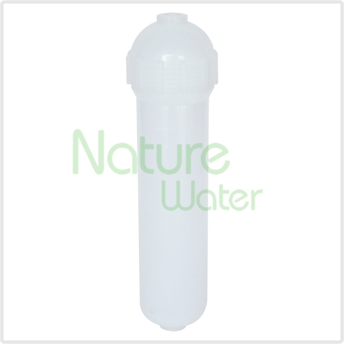 in-line water filtration housing