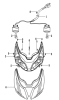 FIGURE 1 Front cover/Front Headlight/Hood