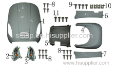 FIGURE 2 FRONT PANELS/TURNING LIGHTS