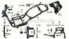 FIGURE 6 FRAME/HANGER/SINGLE STAND/MAIN STAND