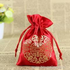 The most painstaking brocade Christmas bags for candies/chocolates/small gifts
