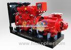 Running low noise DEUTZ Diesel Fire Fighting Water Pump 90m3/h 140m lift