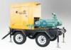 Agricultural type drought relief Mobile Water Pump 100m3/h 78m lift with trailer