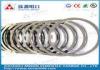 YG8 / YN8 sintered tungsten carbide rings 1710N/mm ISO14001 2008