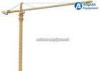 Construction Fixed Tower Crane 65m Boom With 3m Split Mast Section 10 t