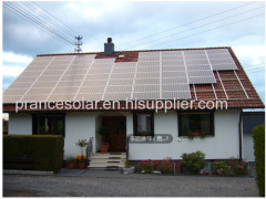 off grid 20KW solar panel electricity system applied in no grid area