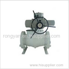 Top Entry Ball Valve Electric Operation