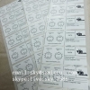 Uncopied Strong Adhesive Customed Warranty Void Labels White Frangible Test & Calibration Paper Labels