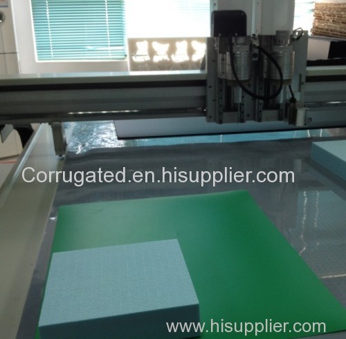 Sponge rubber sample maker cutting machine cutter plotter