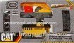 CAT Motorized Construction Express Train Black Yellow