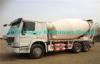 371 hp Manual 8cbm Concrete Mixer Trucks / EURO II HOWO Truck 6x4