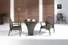 Rattan bar stools furniture set wicker bar table chairs