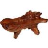 Very Unusual Carved Tree Trunk Chinoiseri Style Coffee Table