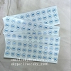 Dia 15mm One Time Use Self Adhesive Round Warranty Void Stickers Fragile Tamper Proof Seal If Removed Warranty Void